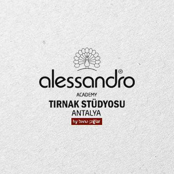 Alessandro Academy Tırnak Stüdyosu Antalya logosu