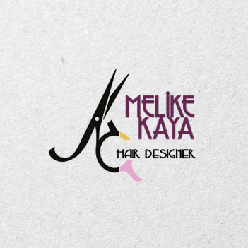 Melike Kaya Hair Designer, Logo Tasarımı